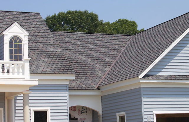 brand new asphalt shingles